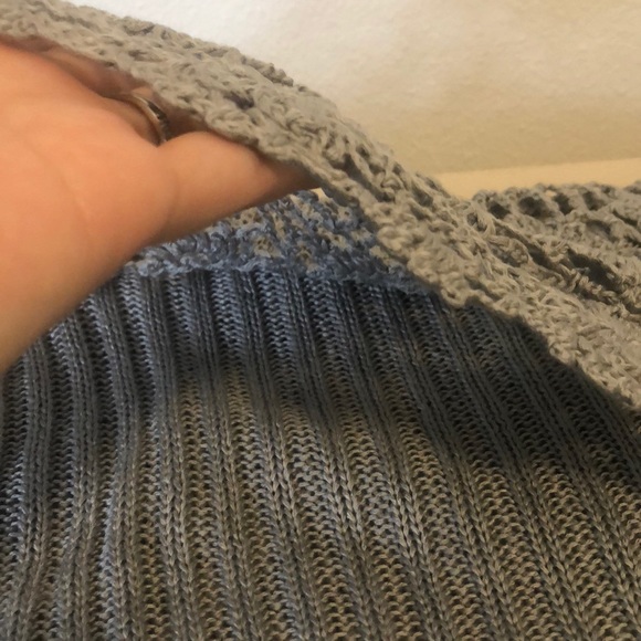 Crochet Bell Sleeve Sweater - Picture 5 of 7